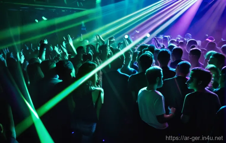 독일의 밤문화 - Image Prompt 1: Electric Berlin Techno Night**