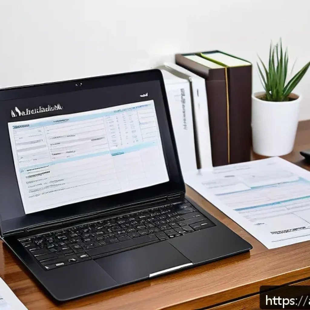 독일에서 세금 환급 받는 법 - A modern, well-organized home office scene for an Arabic-speaking professional preparing tax documen...
